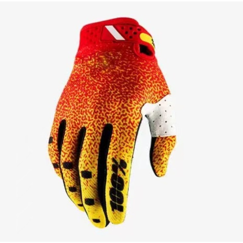 Mountain Biking Gloves Mens - ถุงมือปั่นจักรยานแบบเต็มนิ้ว ระบายอากาศได้ดี รองรับการสัมผัสหน้าจอ กันลื่น สำหรับจักรยานเสือภูเขา มอเตอร์ไซค์