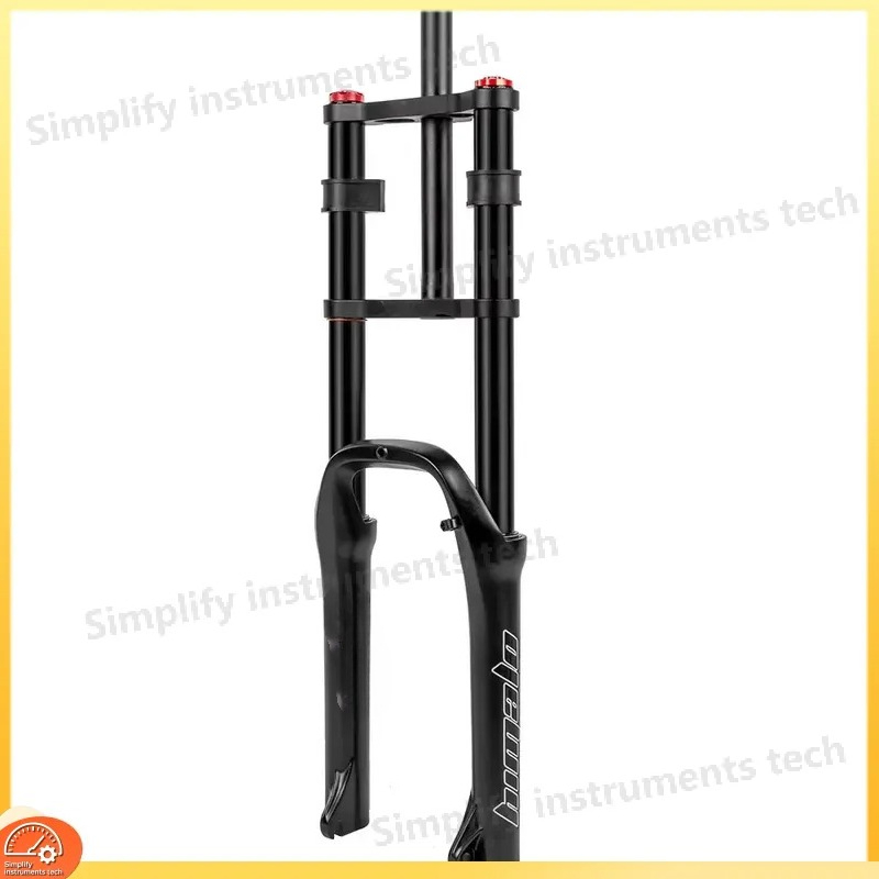 Mtb Fork Air - โช้คอัพหน้าจักรยานแบบลม 20x4.0 สำหรับยางขนาดใหญ่ 135 มม. โช้คอัพสำหรับจักรยานไฟฟ้า