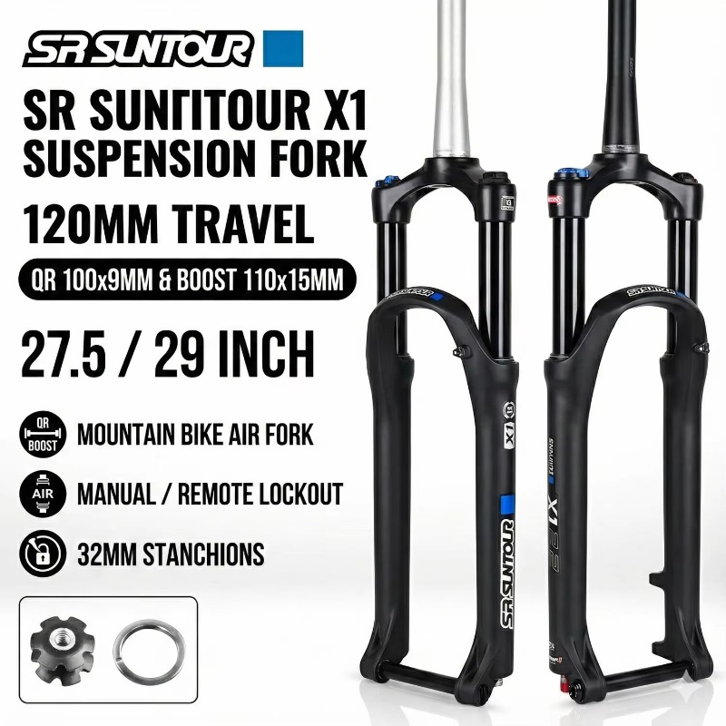 Mtb Fork Air - โช้คอัพหน้า SR SUNTOUR X1 MTB แบบลม