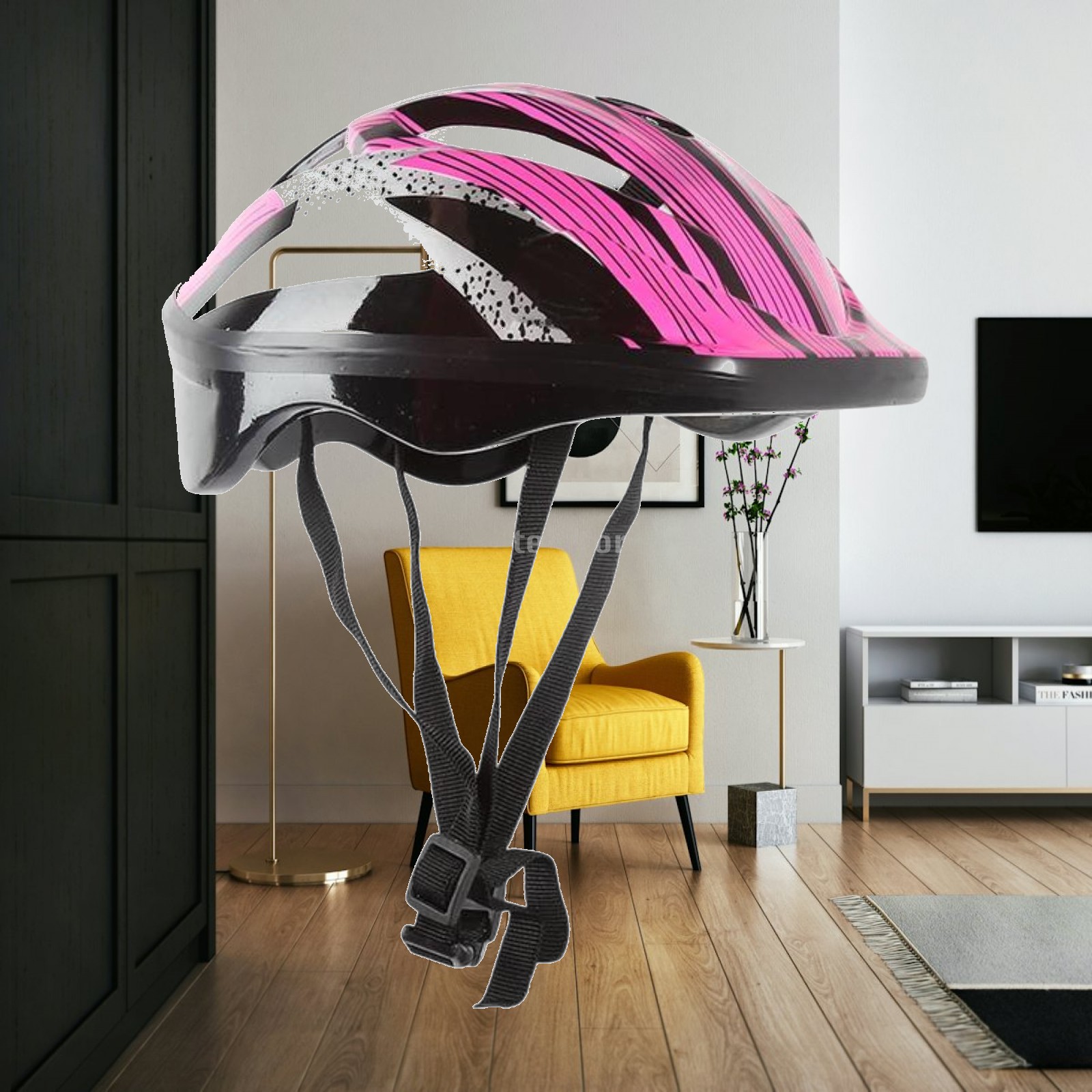 Mountain Biking Helmet Kids - หมวกกันน็อคสเก็ตบอร์ดสำหรับวัยรุ่น พกพาสะดวก ทนต่อแรงกระแทก หมวกกันน็อคปั่นจักรยาน MTB อุปกรณ์ป้องกันศีรษะสำหรับกีฬากลางแจ้งและจักรยานเสือภูเขา