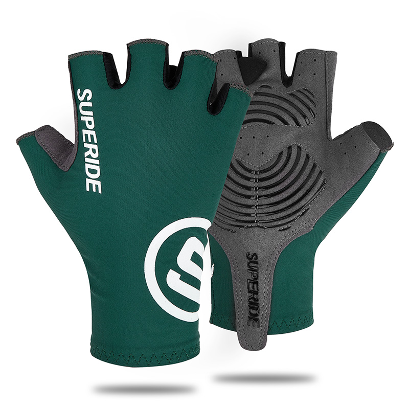 Mountain Biking Gloves Mens - ถุงมือจักรยานเสือภูเขาผู้ชายผู้หญิงระบายอากาศได้ถุงมือปั่นจักรยานแบบครึ่งนิ้วถุงมือปั่นจักรยานเสือภูเขาถุงมือปั่นจักรยานเสือหมอบมีความชื้น