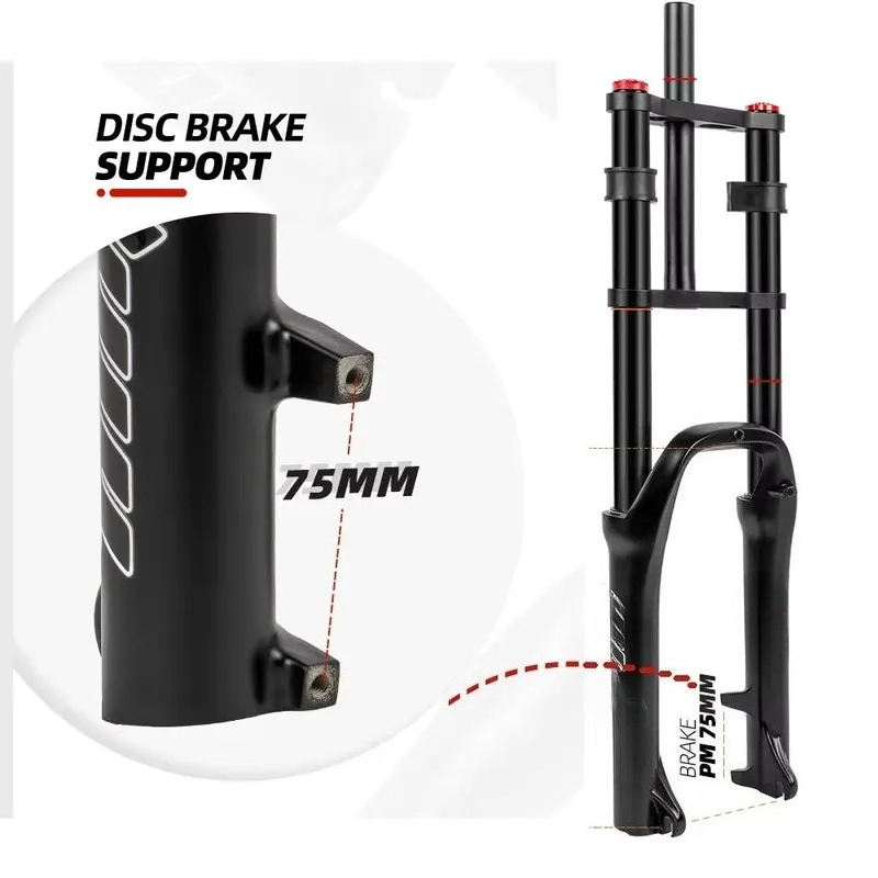 Mtb Fork Air - โช้คอัพหน้าจักรยานขนาด 20x4.0 นิ้ว ระยะห่าง 135 มม.