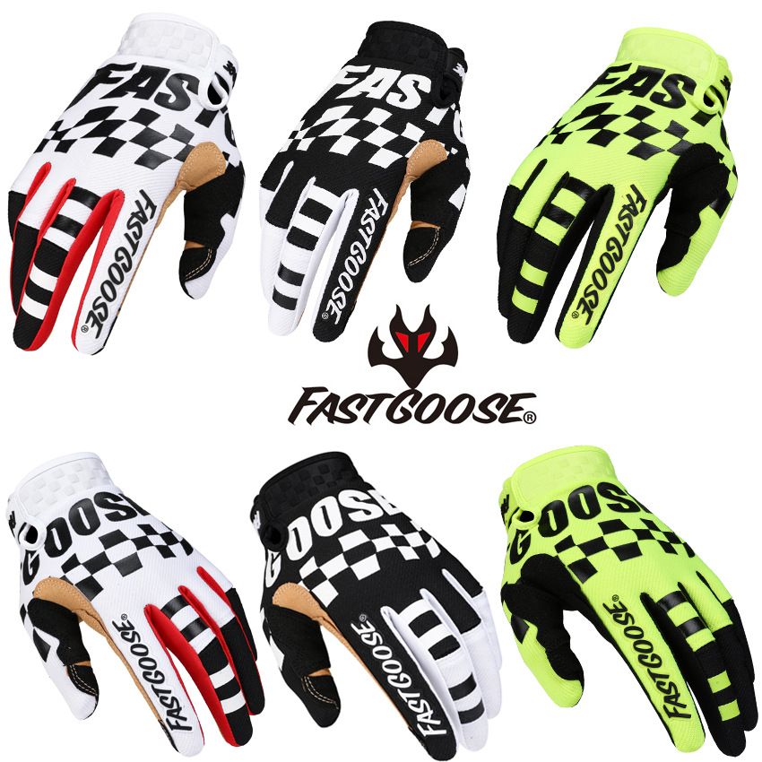 Mountain Biking Gloves Mens - FASTGOOSE ถุงมือปั่นจักรยานสำหรับกีฬาจักรยาน ถุงมือขี่มอเตอร์ไซค์ สำหรับผู้ชาย ผู้หญิง ถุงมือหน้าจอสัมผัสสำหรับจักรยาน