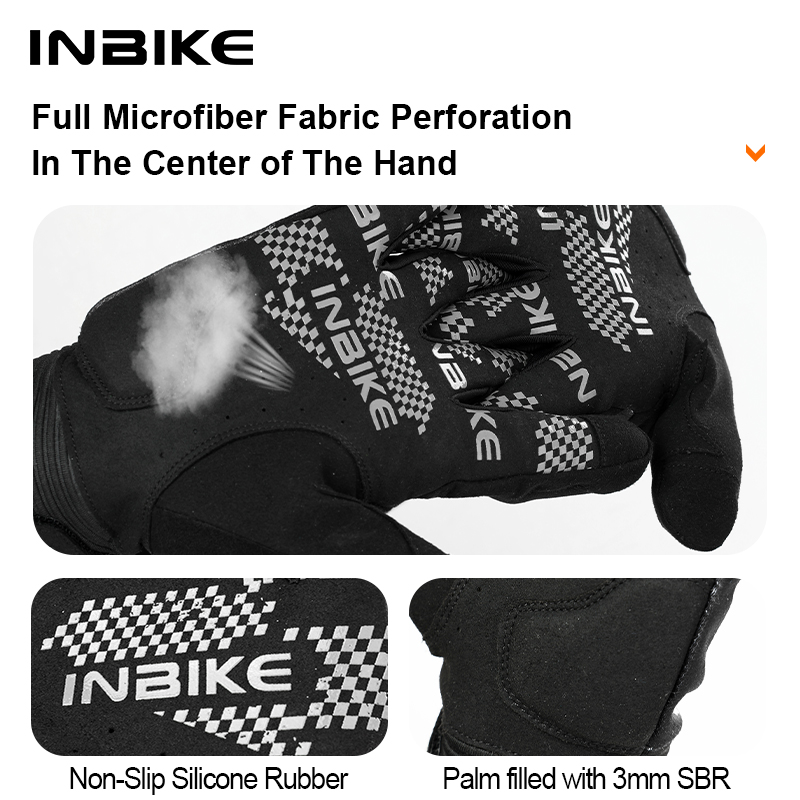 INBIKE การเคลียร์สินค้าครั้งสุ - Mountain Biking Gloves Mens บทวิจารณ์และราคา