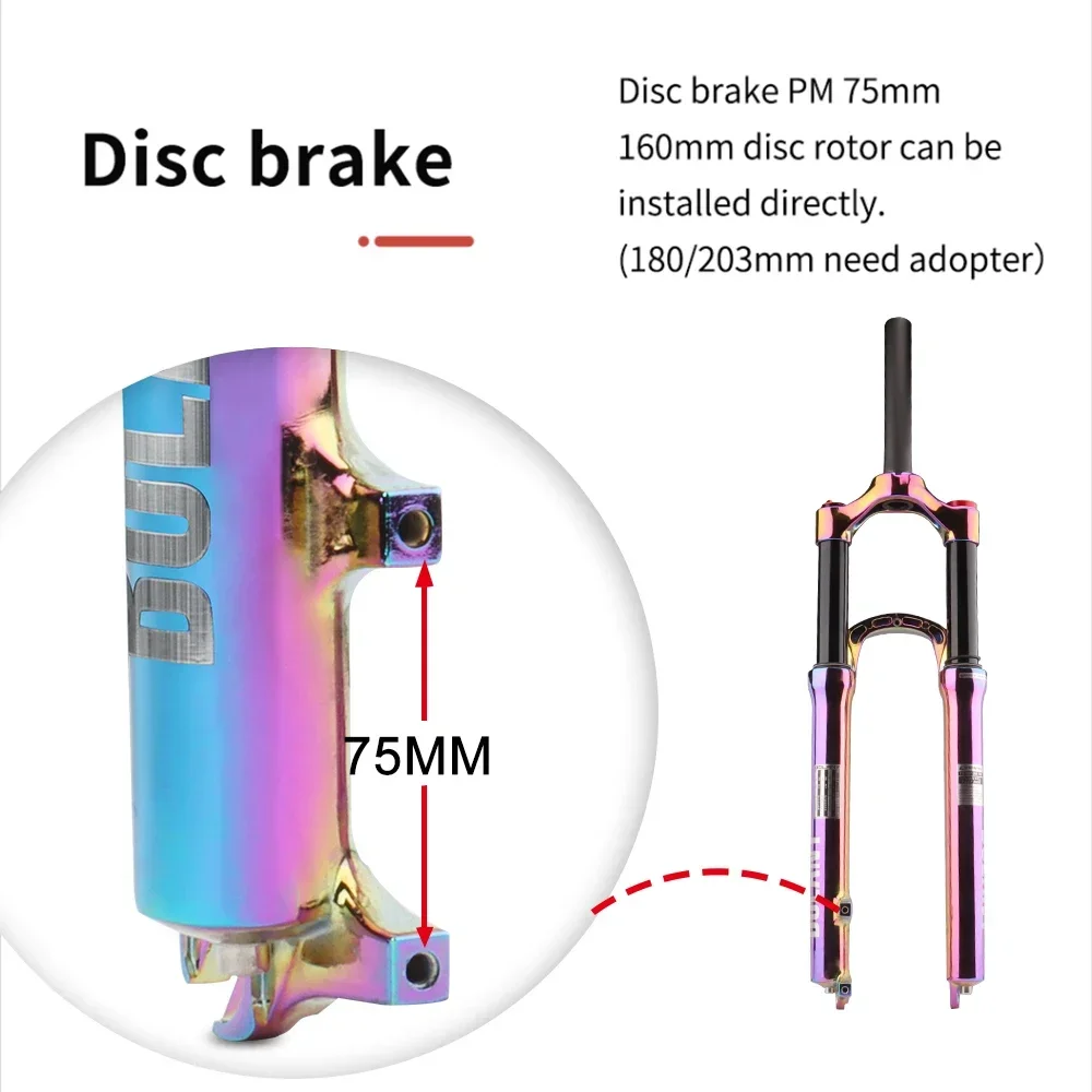 โช้คจักรยานเสือภูเขาแบบลม รุ่น - Mtb Fork Air บทวิจารณ์และราคา