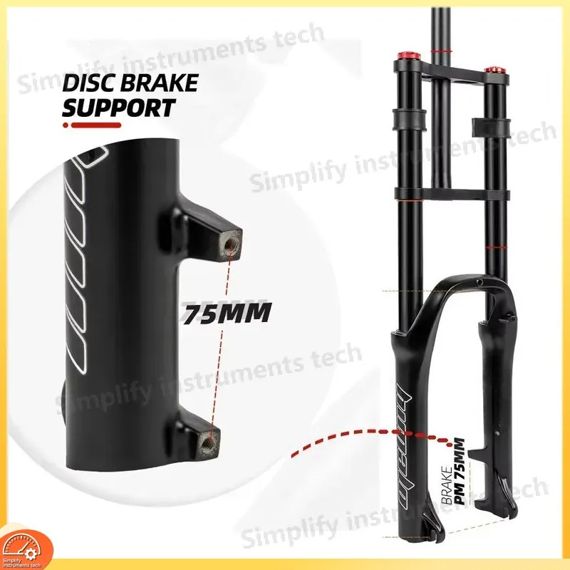 โช้คอัพหน้าจักรยานแบบลม 20x4.0 - Mtb Fork Air บทวิจารณ์และราคา