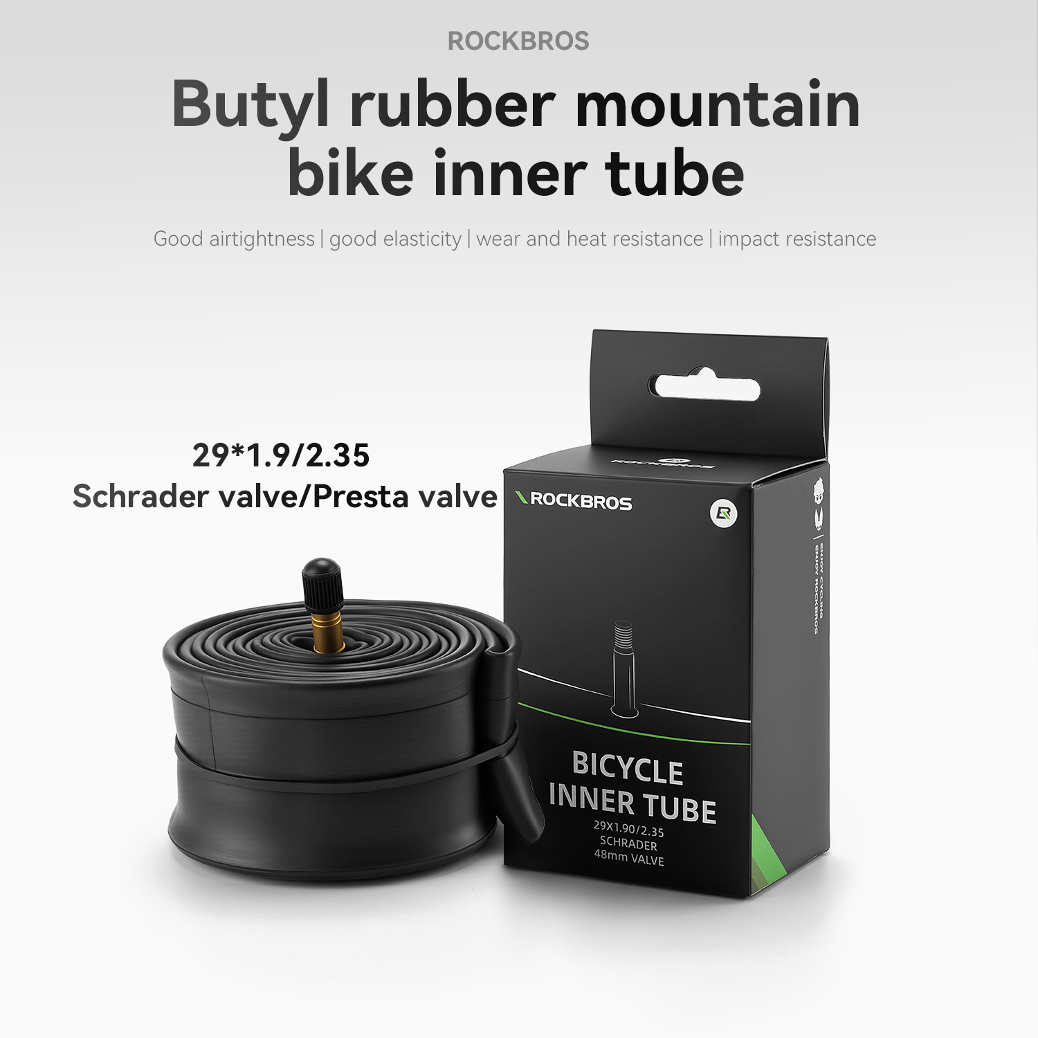 ยางในจักรยานเสือภูเขา ROCKBROS - Mountain Biking Tube บทวิจารณ์และราคา