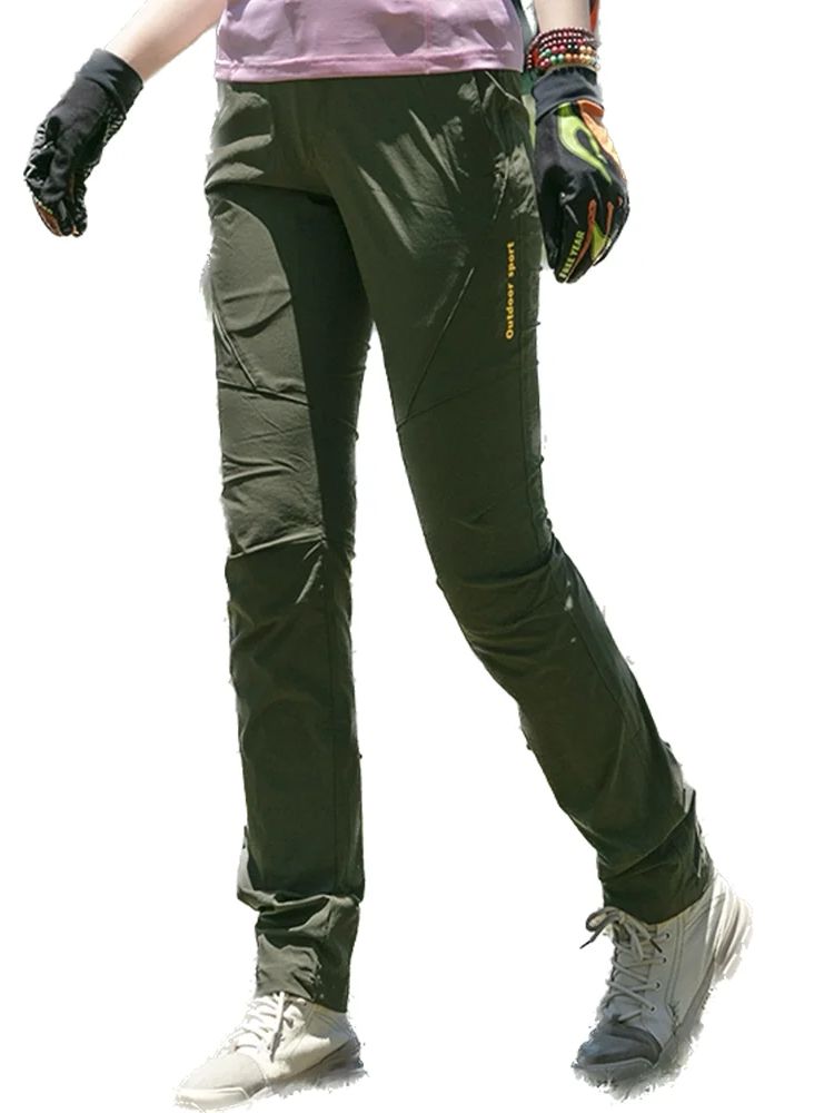 กางเกงเดินป่ากันน้ำของผู้หญิงแ - Mountain Biking Pants Women บทวิจารณ์และราคา