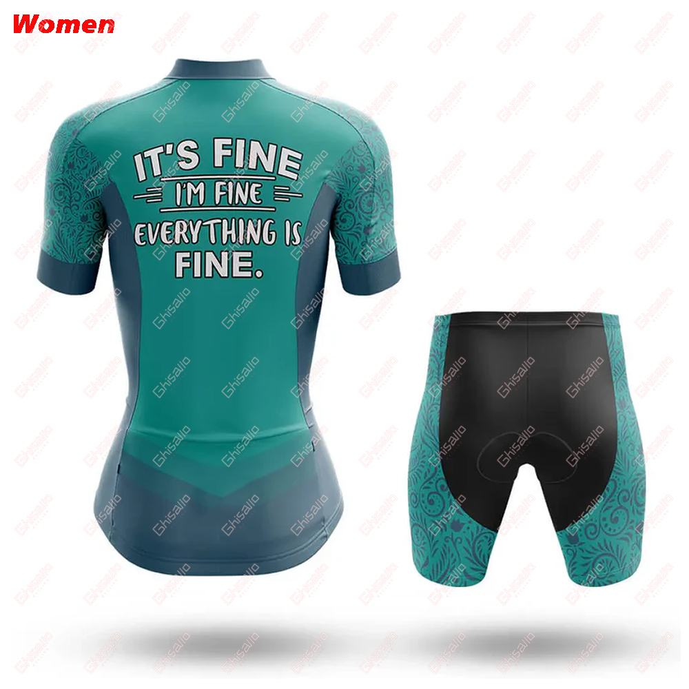 I'm Fine โพลีเอสเตอร์ขี่จักรยา - Mountain Biking Pants Women บทวิจารณ์และราคา