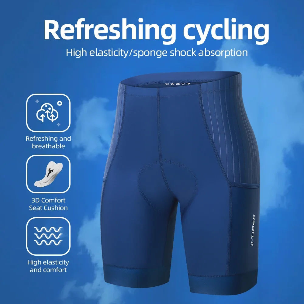 X-TIGER ผู้หญิงกางเกงขาสั้นขี่ - Mountain Biking Pants Women บทวิจารณ์และราคา