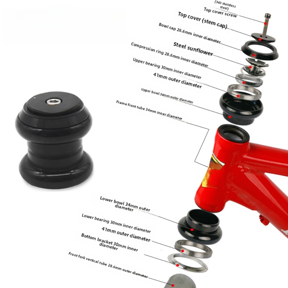 28.6 มม. สำหรับชุดแฮนด์ด้านบนส - Mountain Biking Tube บทวิจารณ์และราคา
