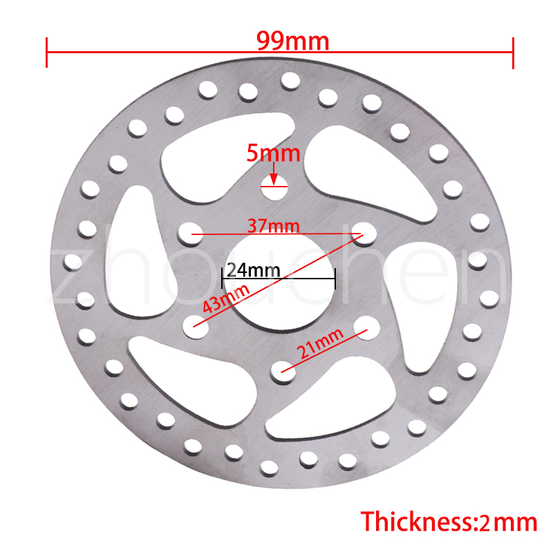 ชิ้นส่วนดิสก์เบรกจักรยาน100มม. - Mtb Brake Rotor บทวิจารณ์และราคา