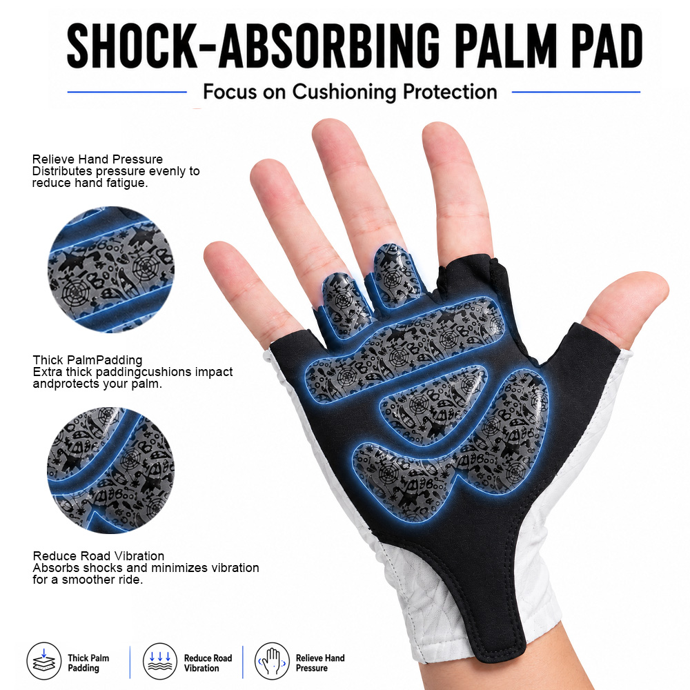 CNCLOL ถุงมือปั่นจักรยานแบบไร้ - Mountain Biking Gloves Mens บทวิจารณ์และราคา
