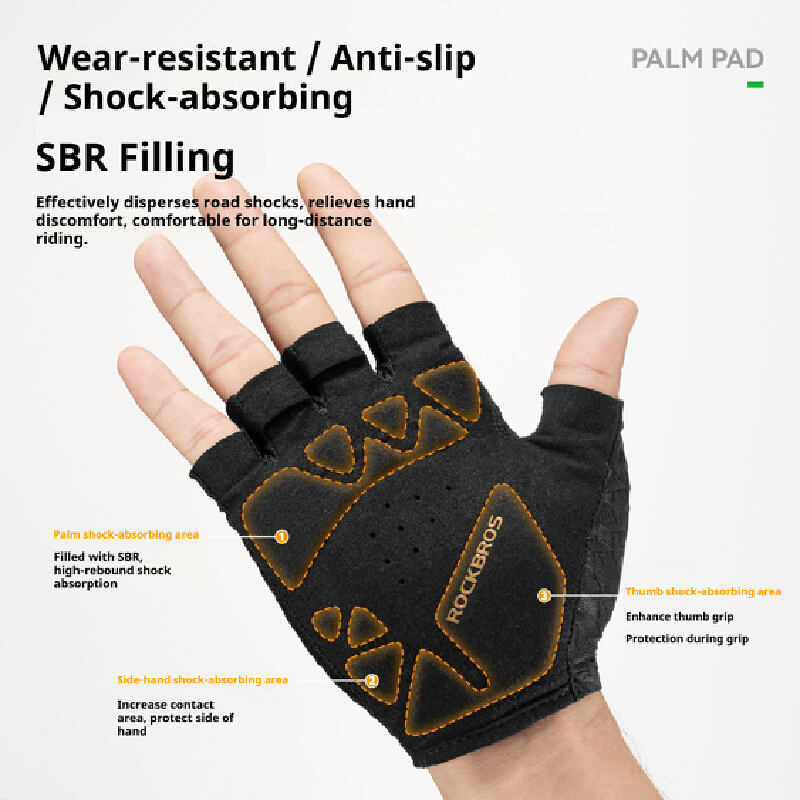 ถุงมือปั่นจักรยาน Rockbros X G - Mountain Biking Gloves Mens บทวิจารณ์และราคา