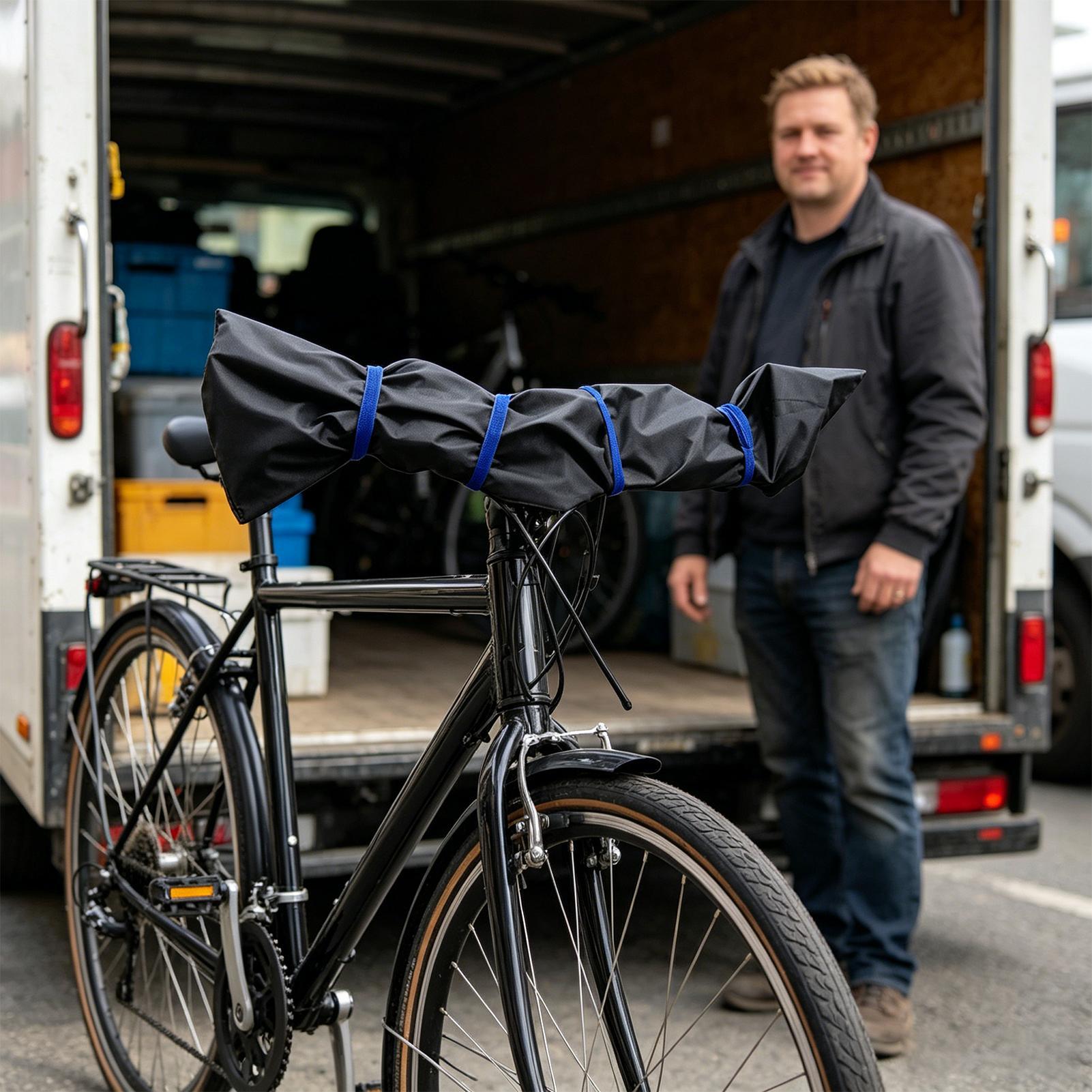 ผ้าคลุมแฮนด์จักรยานแบบผ้า Oxfo - Mountain Biking Oxford บทวิจารณ์และราคา