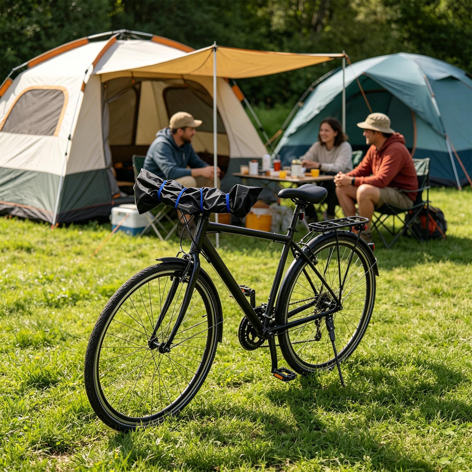 ผ้าคลุมแฮนด์จักรยานแบบผ้า Oxfo - Mountain Biking Oxford บทวิจารณ์และราคา
