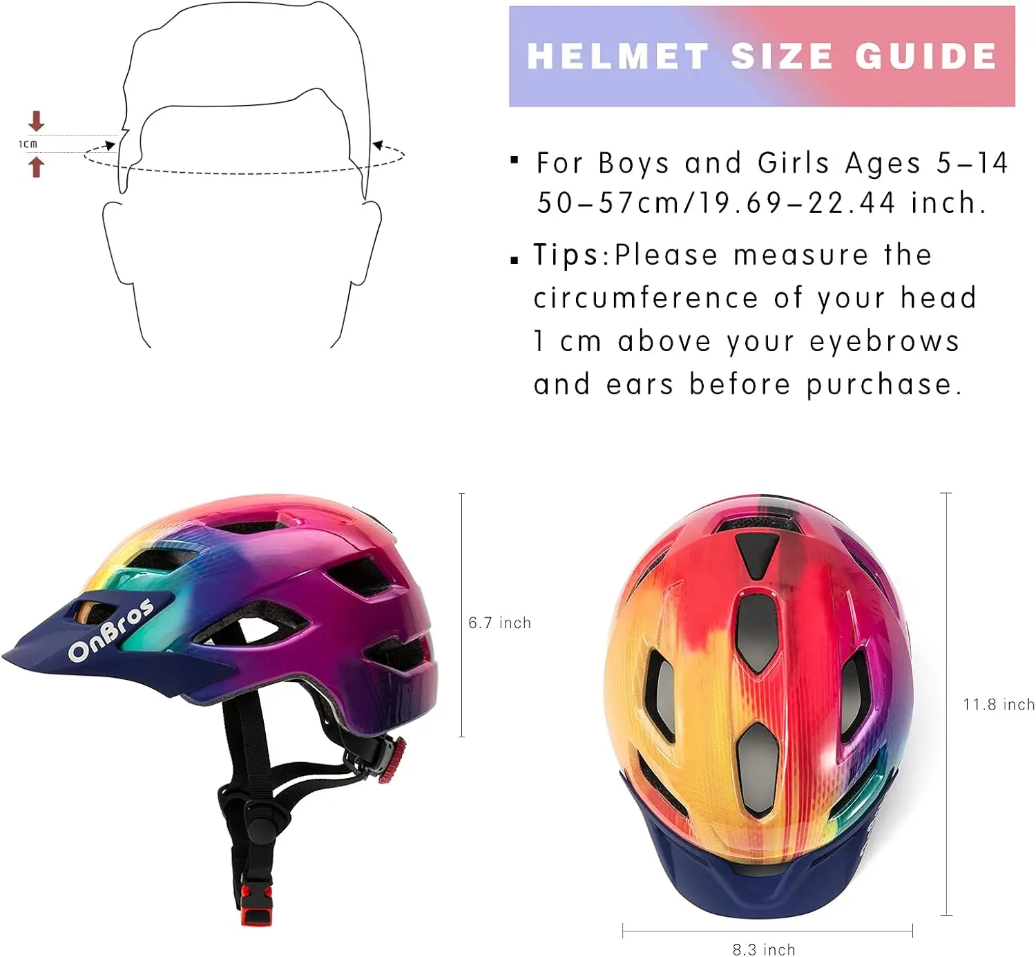 หมวกกันน็อคจักรยานสำหรับเด็ก O - Mountain Biking Helmet Kids บทวิจารณ์และราคา
