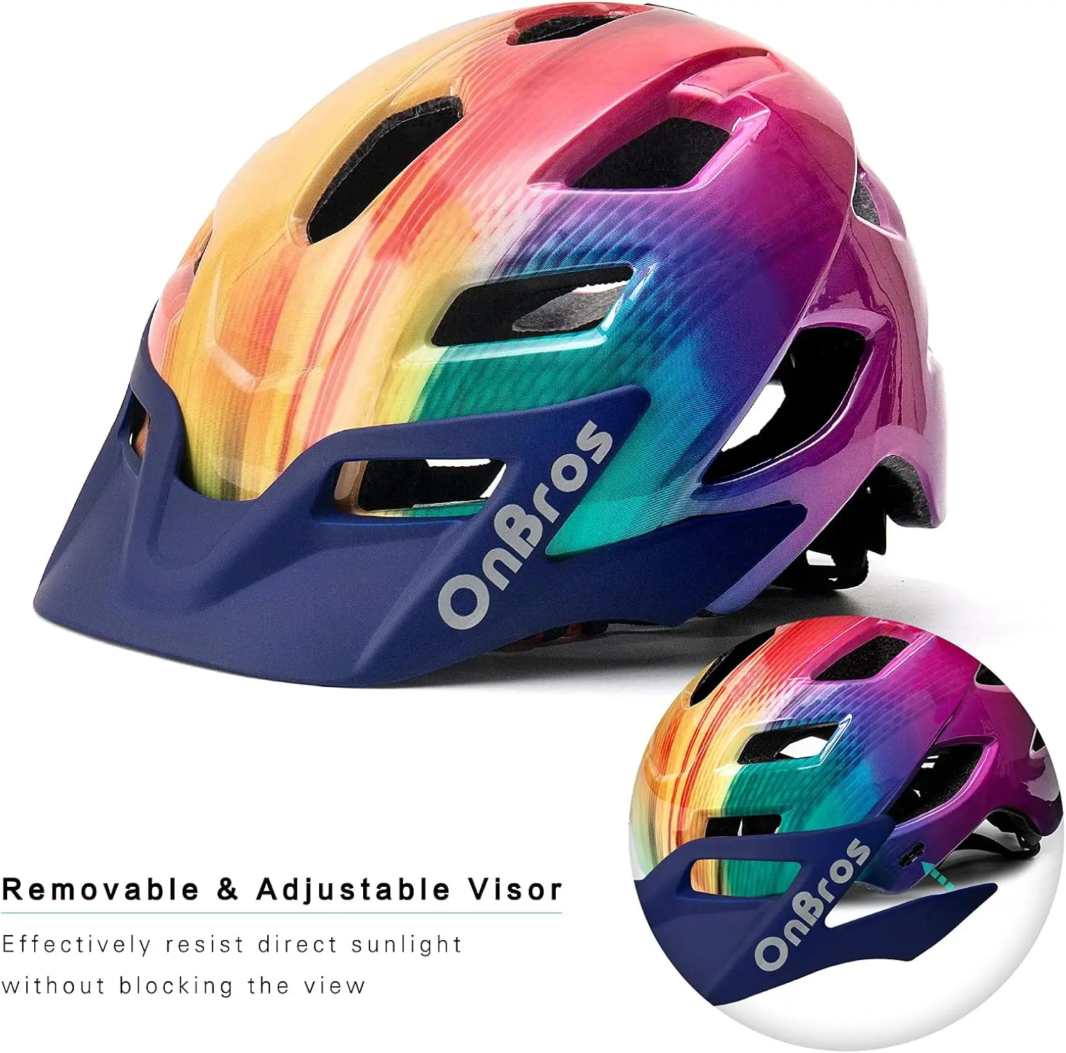 หมวกกันน็อคจักรยานสำหรับเด็ก O - Mountain Biking Helmet Kids บทวิจารณ์และราคา