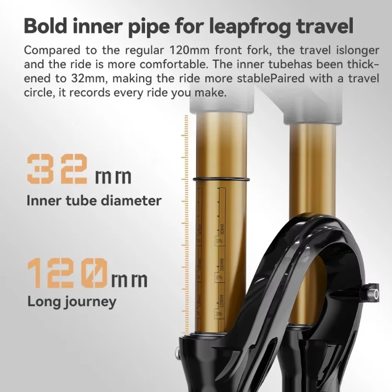 โช้คอัพหน้า MTB แบบลม ขนาด 26/ - Mtb Fork Air บทวิจารณ์และราคา